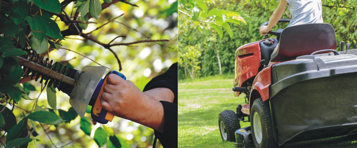 Ellinger Garten Pflegearbeiten